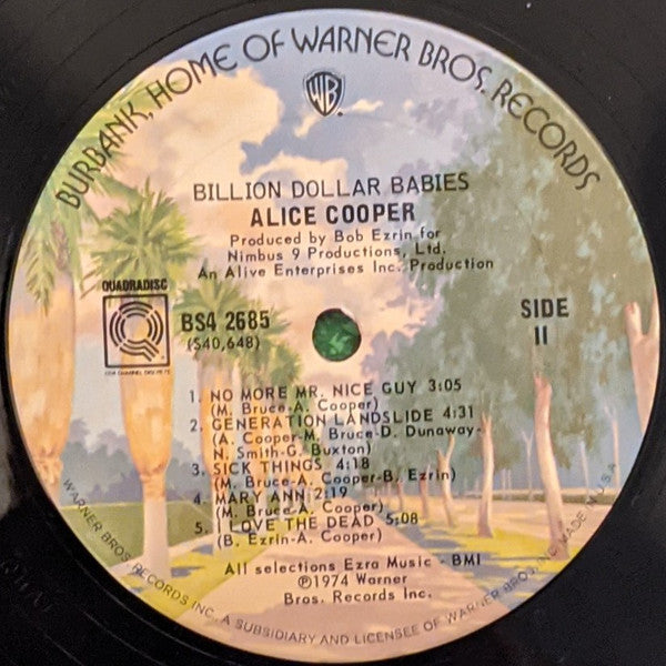 Alice Cooper – Billion Dollar Babies LP vinyl record, image 6 of 7
