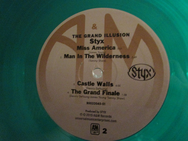 Styx – The Grand Illusion LP vinyl record, image 6 of 7
