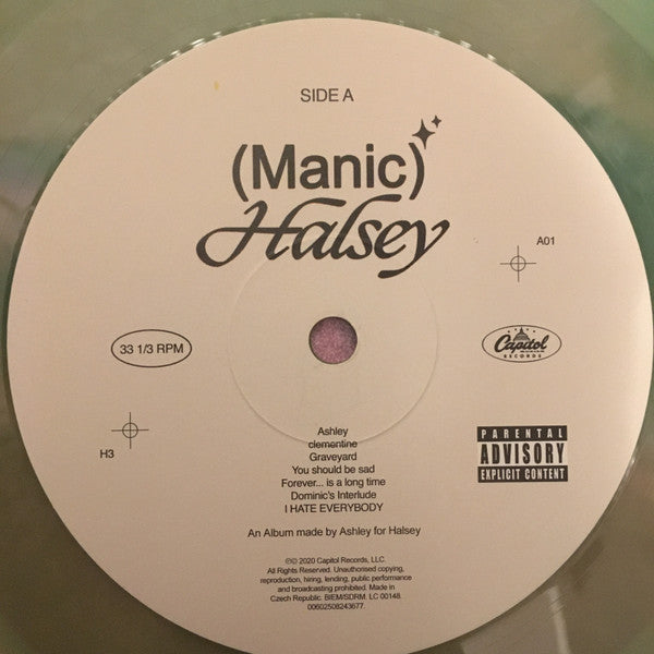 Halsey – Manic LP vinyl record, image 3 of 5