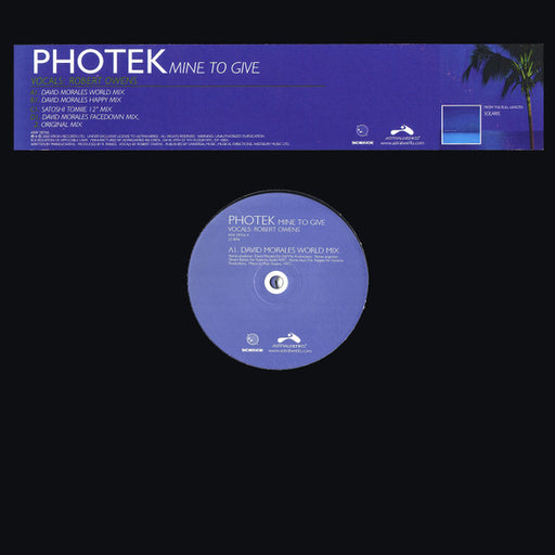 Photek – Mine To Give (2x12")
