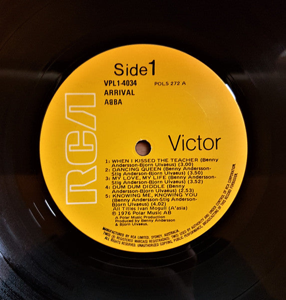 ABBA – Arrival LP vinyl record, image 3 of 6