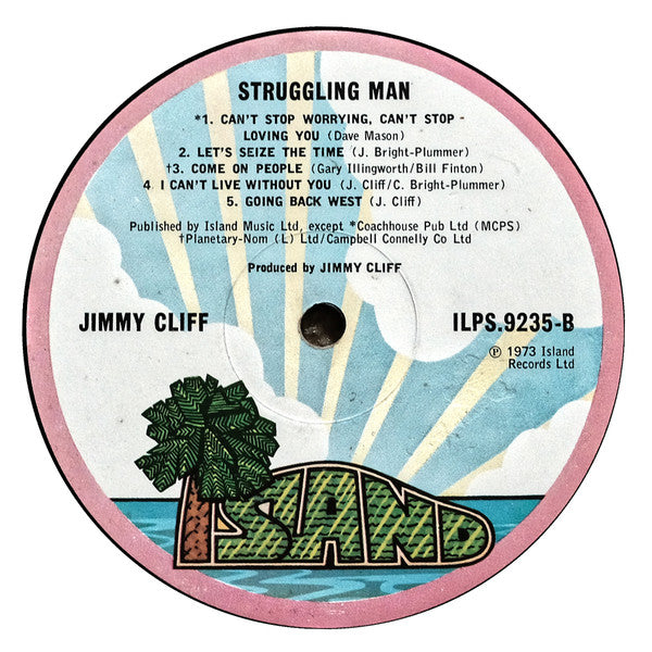 Jimmy Cliff – Struggling Man LP vinyl record, image 3 of 6