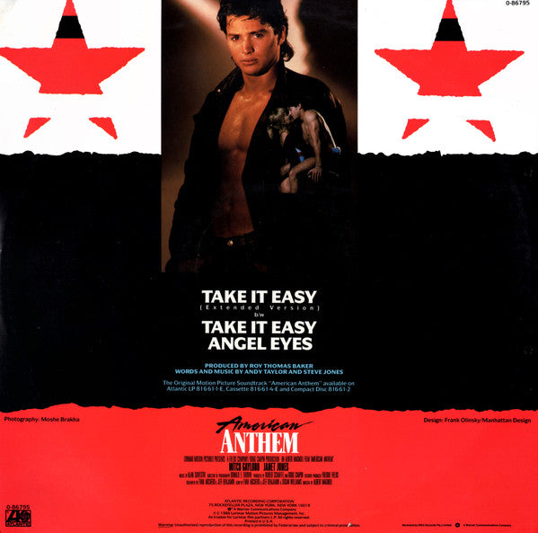 Andy Taylor – Take It Easy 12" vinyl record, image 2 of 4