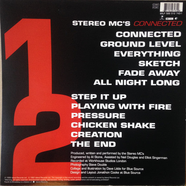 Stereo MC's – Connected LP vinyl record, image 2 of 6