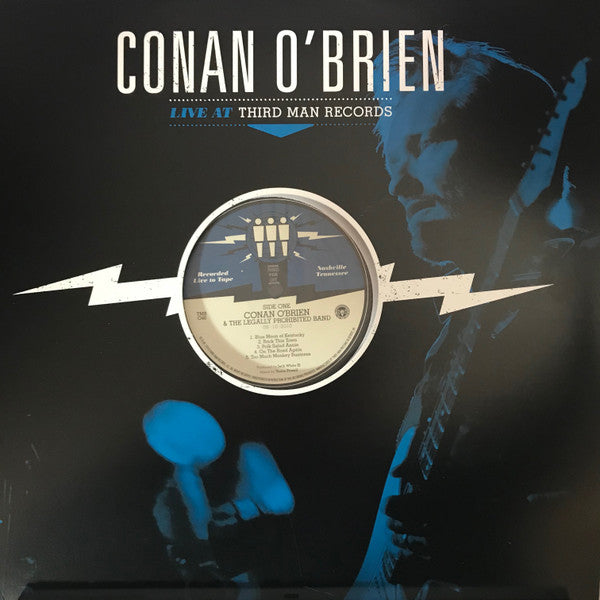 Conan O'Brien, The Legally Prohibited Band – Live At Third Man LP vinyl record, image 1 of 4
