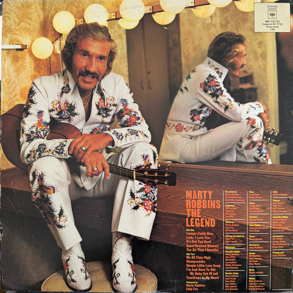 Marty Robbins – The Legend LP vinyl record, image 2 of 4