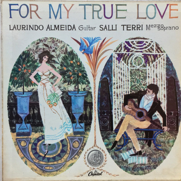 Laurindo Almeida, Salli Terri, Marty Ruderman – For My True Love LP vinyl record, image 1 of 4