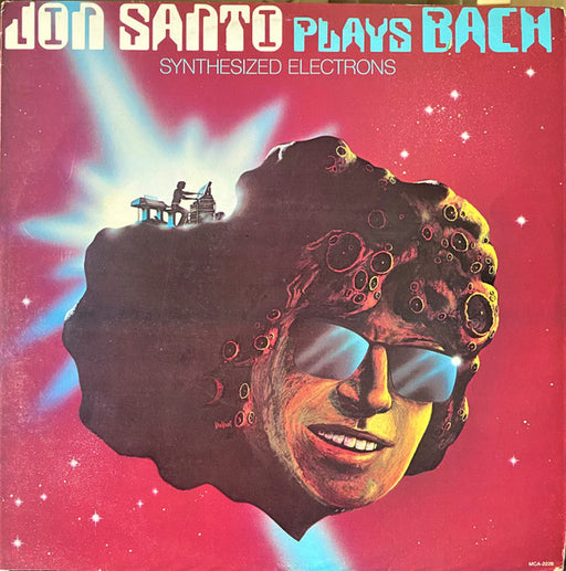 Jon Santo – Jon Santo Plays Bach (Synthesized Electrons) LP vinyl record, image 1 of 4