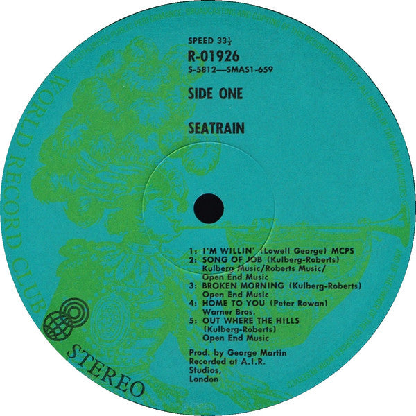 Seatrain – Seatrain LP vinyl record, image 3 of 5