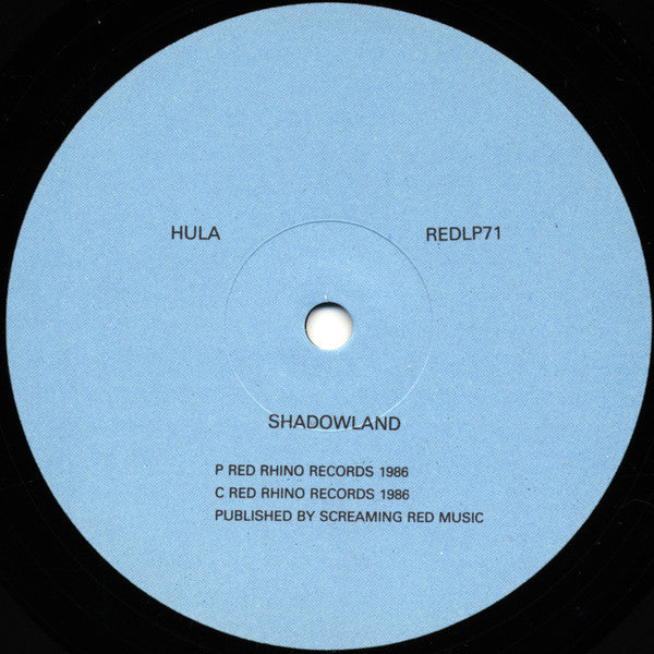 Hula – Shadowland LP vinyl record, image 4 of 4