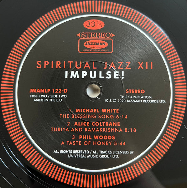 Various – Spiritual Jazz XII - Impulse! (Esoteric, Modal & Progressive Jazz From The Impulse! Label 1962-75) (3xLP) LP vinyl record, image 10 of 10