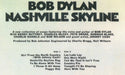 Bob Dylan – Nashville Skyline LP vinyl record, image 6 of 10