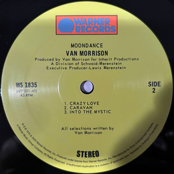 Van Morrison – Moondance (2xLP) LP vinyl record, image 4 of 7