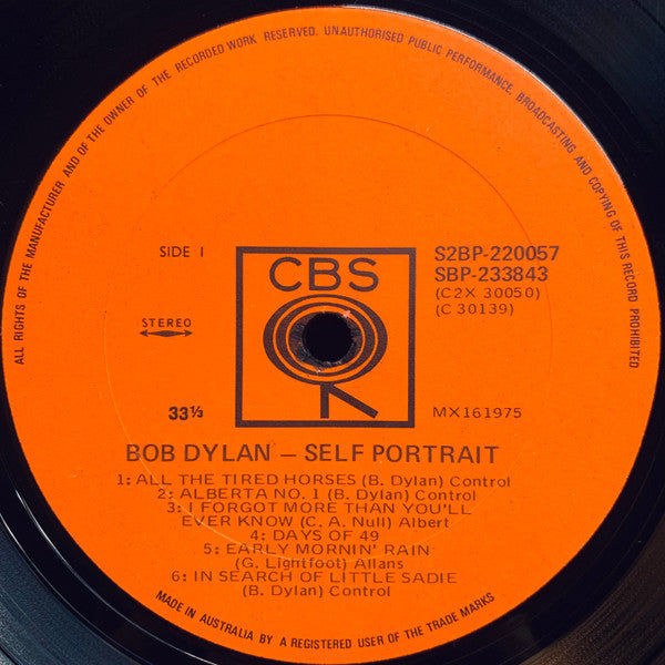 Bob Dylan – Self Portrait (2xLP) LP vinyl record, image 5 of 8