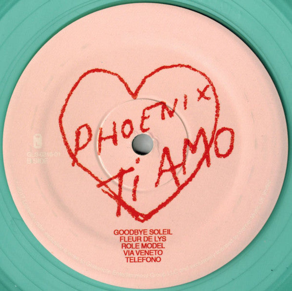 Phoenix – Ti Amo LP vinyl record, image 6 of 8