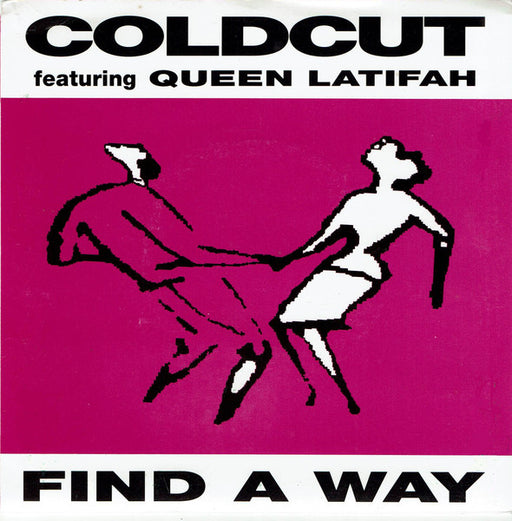 Coldcut, Queen Latifah – Find A Way 7" vinyl record, image 1 of 5