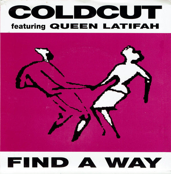 Coldcut, Queen Latifah – Find A Way 7" vinyl record, image 1 of 5