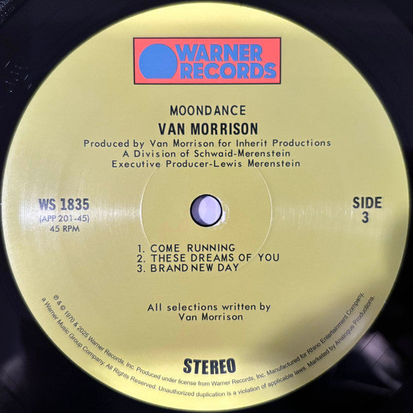Van Morrison – Moondance (2xLP) LP vinyl record, image 5 of 7