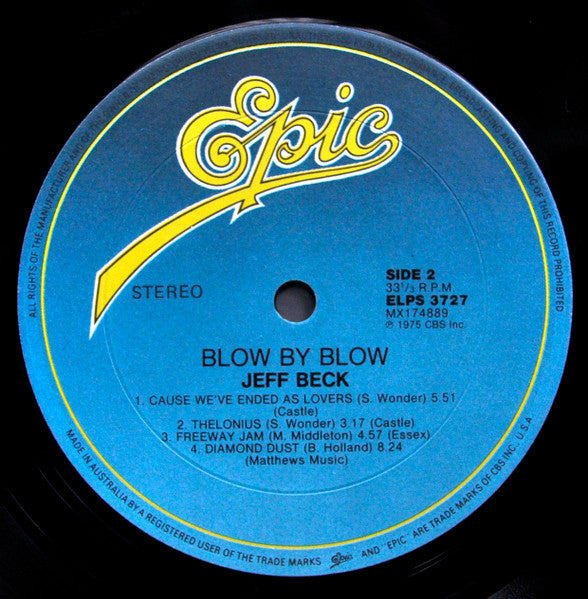 Jeff Beck – Blow By Blow / Wired (2xLP) LP vinyl record, image 5 of 7