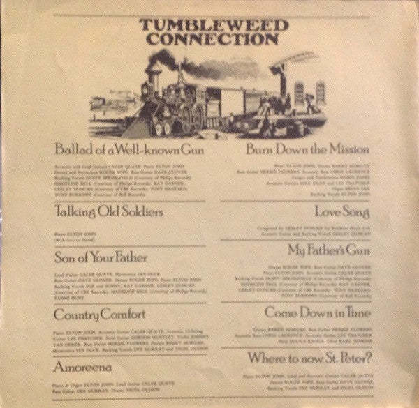 Elton John – Tumbleweed Connection LP vinyl record, image 8 of 10