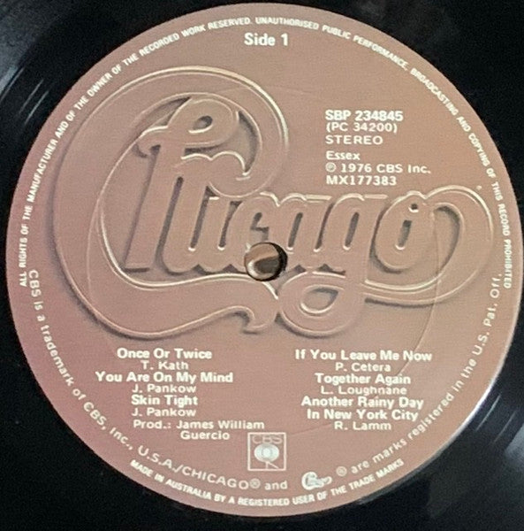 Chicago – Chicago X LP vinyl record, image 5 of 9