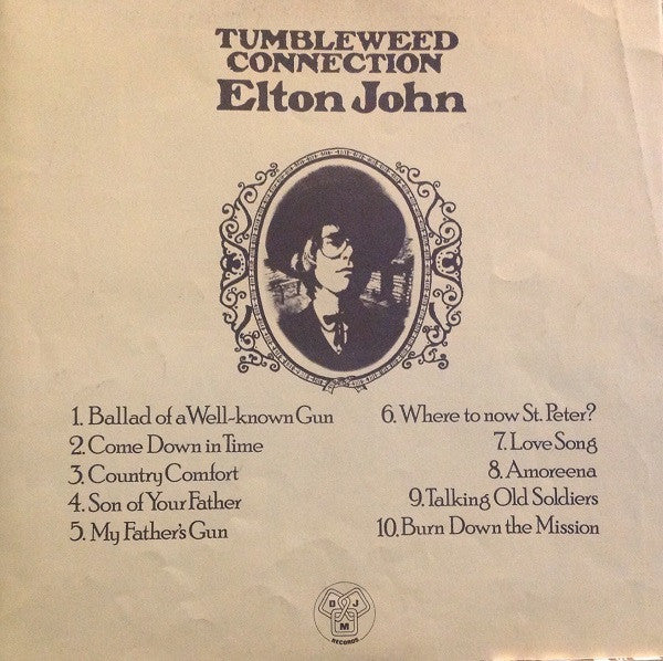 Elton John – Tumbleweed Connection LP vinyl record, image 7 of 10