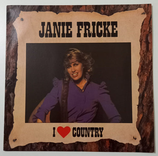 Janie Fricke – I Love Country LP vinyl record, image 1 of 4