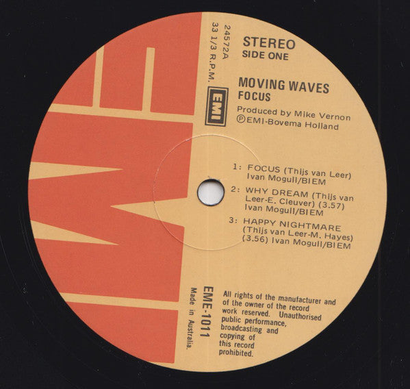 Focus – Moving Waves (2xLP) LP vinyl record, image 3 of 7