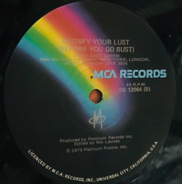 M – That's The Way The Money Goes 12" vinyl record, image 2 of 2