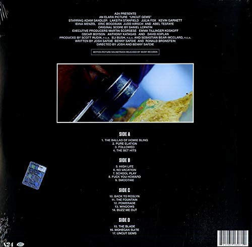 Daniel Lopatin – Uncut Gems (Original Motion Picture Soundtrack) (2xLP) LP vinyl record, image 2 of 10
