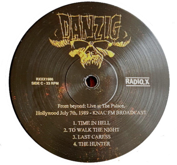 Danzig – From Beyond: Live At The Palace, Hollywood July 7th, 1989 - KNAC FM Broadcast (2xLP) LP vinyl record, image 5 of 7