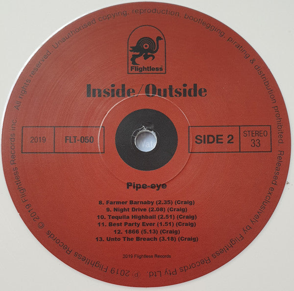 Pipe-eye – Inside/Outside LP vinyl record, image 8 of 8