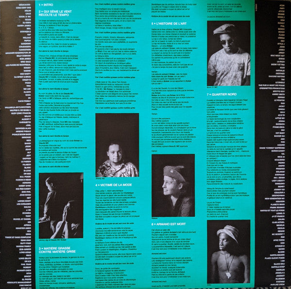 MC Solaar – Qui Sème Le Vent Récolte Le Tempo LP vinyl record, image 3 of 6