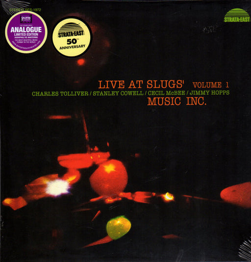 Music Inc – Live At Slugs' Volume 1 LP vinyl record, image 1 of 2