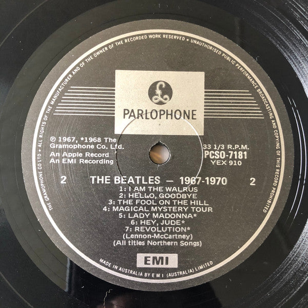 The Beatles – 1967 - 1970 (2xLP) LP vinyl record, image 4 of 6