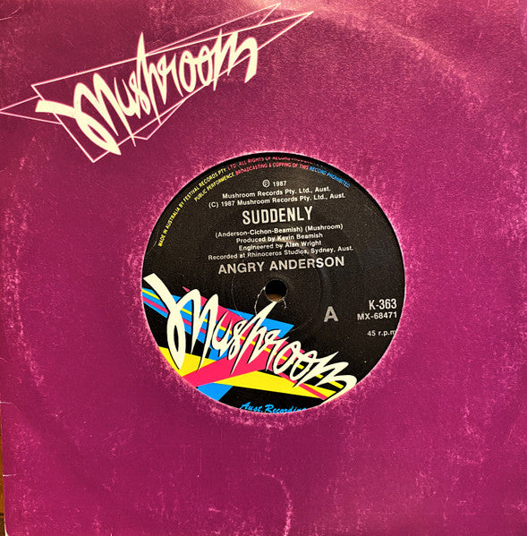 Angry Anderson – Suddenly