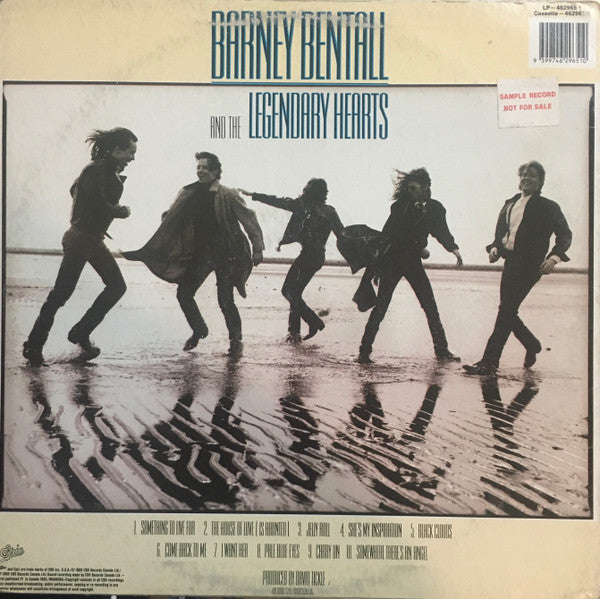 Barney Bentall And The Legendary Hearts – Barney Bentall And The Legendary Hearts LP vinyl record, image 2 of 6