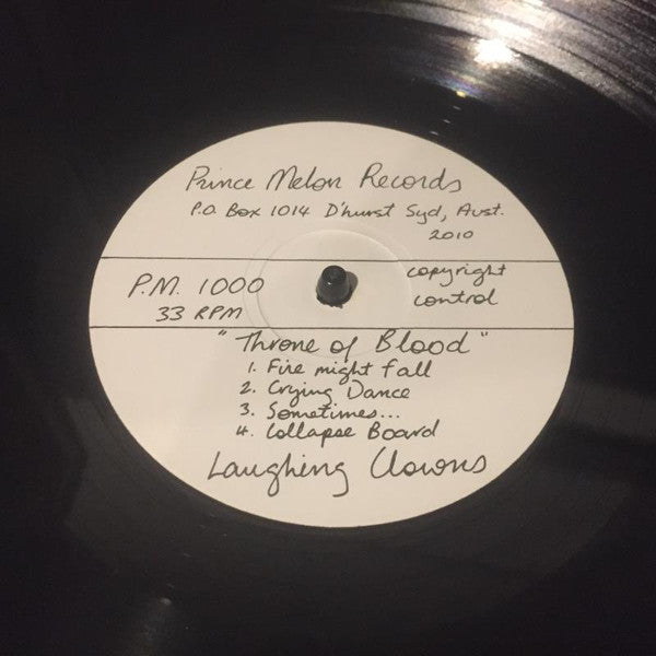 Laughing Clowns – Reign Of Terror, Throne Of Blood LP vinyl record, image 4 of 4