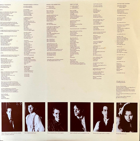 10,000 Maniacs – The Wishing Chair LP vinyl record, image 6 of 6