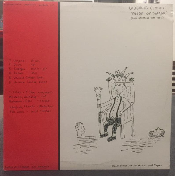 Laughing Clowns – Reign Of Terror, Throne Of Blood LP vinyl record, image 1 of 4