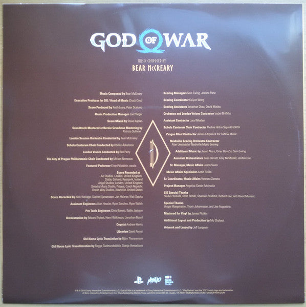 Bear McCreary – God Of War (2xLP) LP vinyl record, image 10 of 10