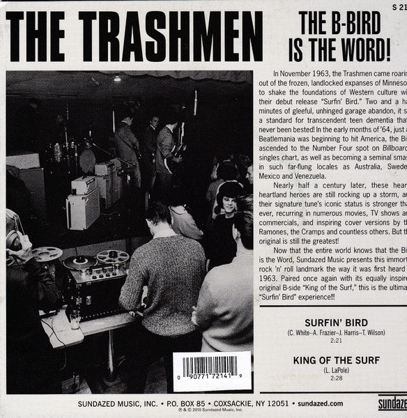 The Trashmen – Surfin' Bird 7" vinyl record, image 2 of 4
