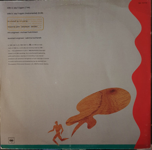Santana – Say It Again 12" vinyl record, image 2 of 4