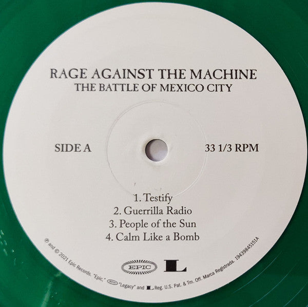 Rage Against The Machine – The Battle Of Mexico City LP vinyl record, image 3 of 10