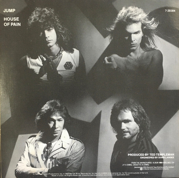 Van Halen – Jump! 7" vinyl record, image 2 of 4