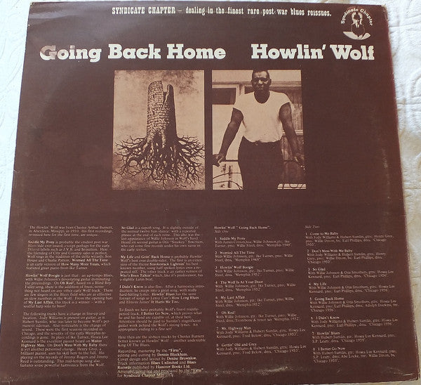 Howlin' Wolf – Going Back Home LP vinyl record, image 2 of 4