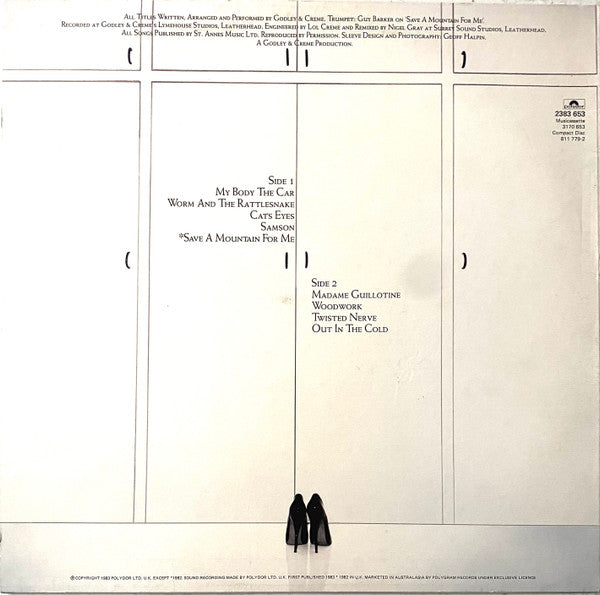 Godley & Creme – Birds Of Prey LP vinyl record, image 2 of 6