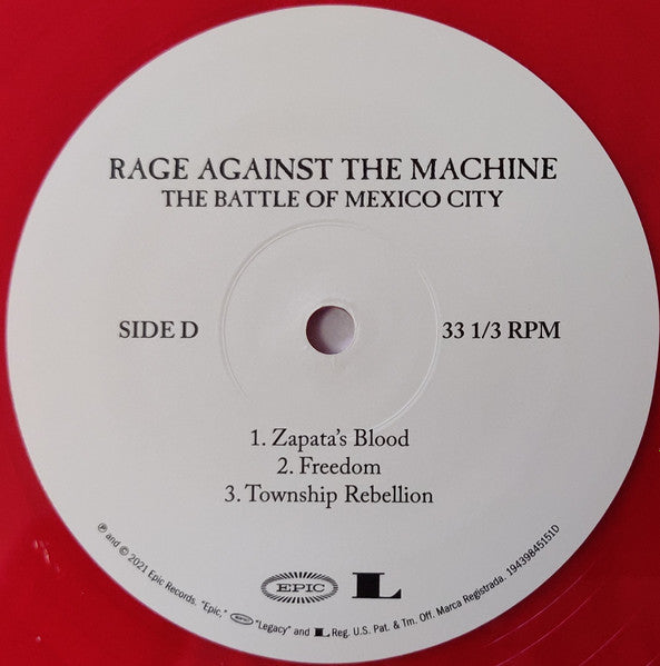 Rage Against The Machine – The Battle Of Mexico City LP vinyl record, image 6 of 10