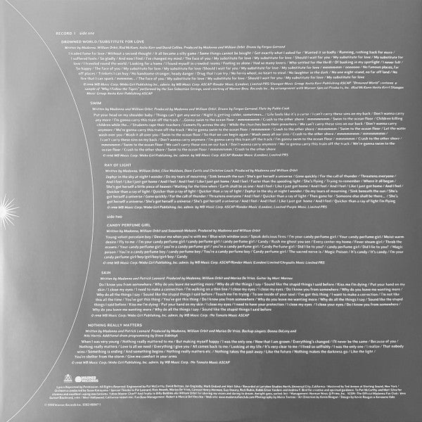 Madonna – Ray Of Light (2xLP) LP vinyl record, image 8 of 10