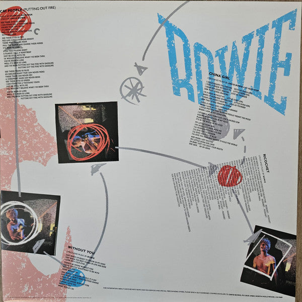 David Bowie – Let's Dance LP vinyl record, image 6 of 8